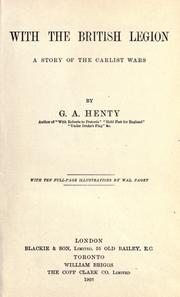 With the British legion by G. A. Henty