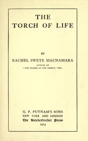 Cover of: The torch of life