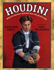 Cover of: Houdini: World's Greatest Mystery Man and Escape King