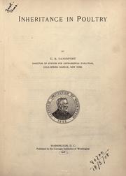 Inheritance in poultry by Charles Benedict Davenport