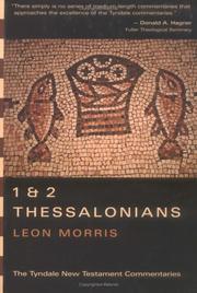 Cover of: 1 & 2 Thessalonians (The Tyndale New Testament Commentaries, Vol. 13)