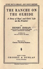 Cover of: The ranche on the Oxhide by Henry Inman
