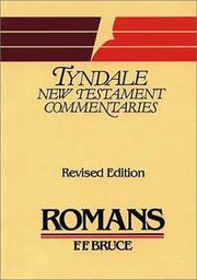 Cover of: Romans by Frederick Fyvie Bruce