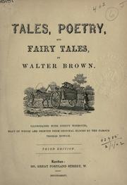 Cover of: Tales, poetry, and fairy tales