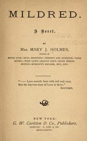 Cover of: Mildred by Mary Jane Holmes