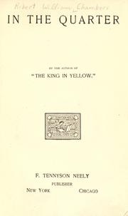 Cover of: "In the quarter,"