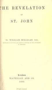 Cover of: The revelation of John by P. W. Grant