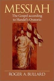 Cover of: Messiah: the Gospel according to Handel's oratorio