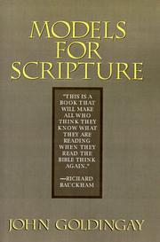 Cover of: Models for scripture