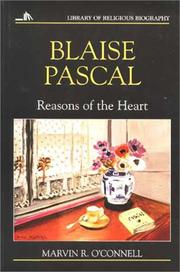 Blaise Pascal by Marvin Richard O'Connell