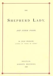 Cover of: The shepherd lady: and other poems