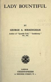 Lady Bountiful by George A. Birmingham