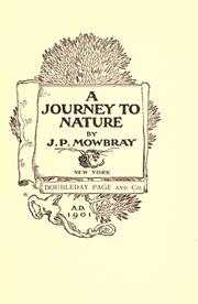 Cover of: journey to nature