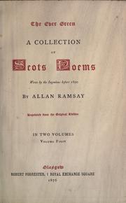 Cover of: The ever green by Allan Ramsay