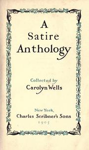 Cover of: A satire anthology