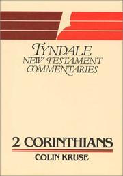 Cover of: The Second Epistle of Paul to the Corinthians: an introduction and commentary