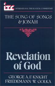 Cover of: Revelation of God.