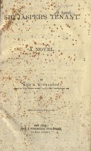 Cover of: Sir Jasper's tenant: a novel.