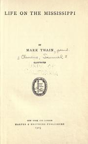 Cover of: Life on the Mississippi by Mark Twain
