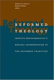 Cover of: Reformed Theology: Identity and Ecumenicity II  by 