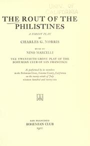 The rout of the Philistines by Charles Gilman Norris