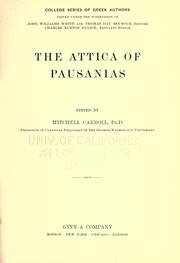 Cover of: The Attica of Pausanias by Pausanias