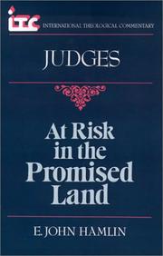 Cover of: At risk in the Promised Land: a commentary on the book of Judges