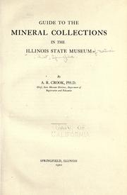 Cover of: Guide to the mineral collections in the Illinois state museum by Illinois State Museum.