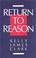Cover of: Return to reason