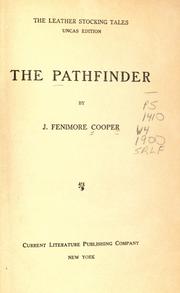 Cover of: The pathfinder by James Fenimore Cooper