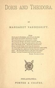 Cover of: Doris and Theodora by Margaret Vandegrift