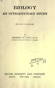 Cover of: Biology by Herbert William Conn