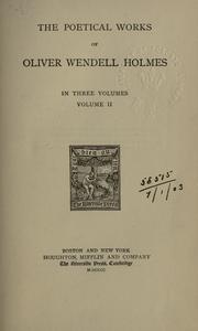 Cover of: Writings. by Oliver Wendell Holmes, Sr., Oliver Wendell Holmes, Sr.