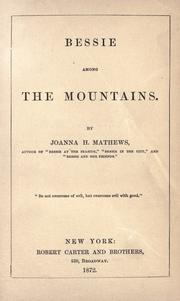 Cover of: Bessie among the mountains.