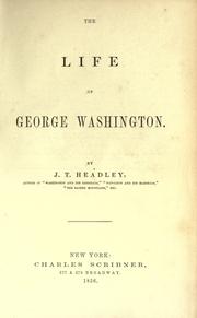 Cover of: The life of George Washington