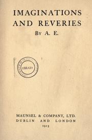 Cover of: Imaginations and reveries by George William Russell, George William Russell