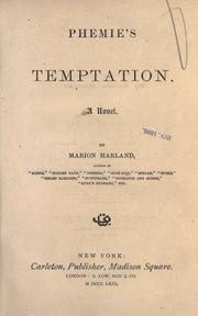 Cover of: Phemie's temptation: a novel