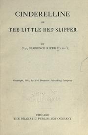 Cover of: Cinderelline: or, The little red slipper