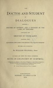 Cover of: The doctor and student by Christopher Saint German