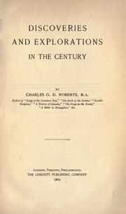 Cover of: Discoveries and explorations in the century