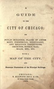 Cover of: A guide to the city of Chicago by 