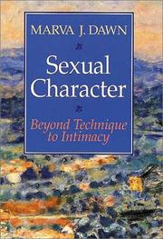 Cover of: Sexual character: beyond technique to intimacy