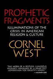 Cover of: Prophetic Fragments by Cornel West