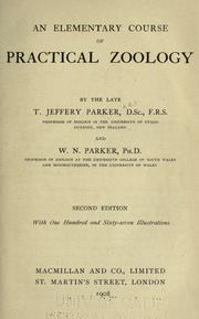 Cover of: An elementary course of practical zoology