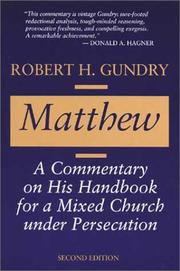 Cover of: Matthew