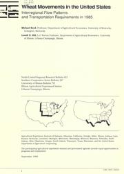 Wheat movements in the United States by Michael R. Reed