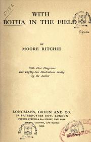 With Botha in the field by Moore Ritchie