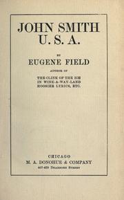 Cover of: John Smith, U.S.A