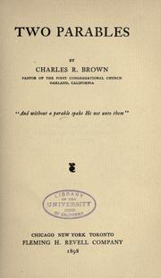 Cover of: Two parables