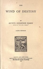 Cover of: The wind of destiny by Arthur Sherburne Hardy